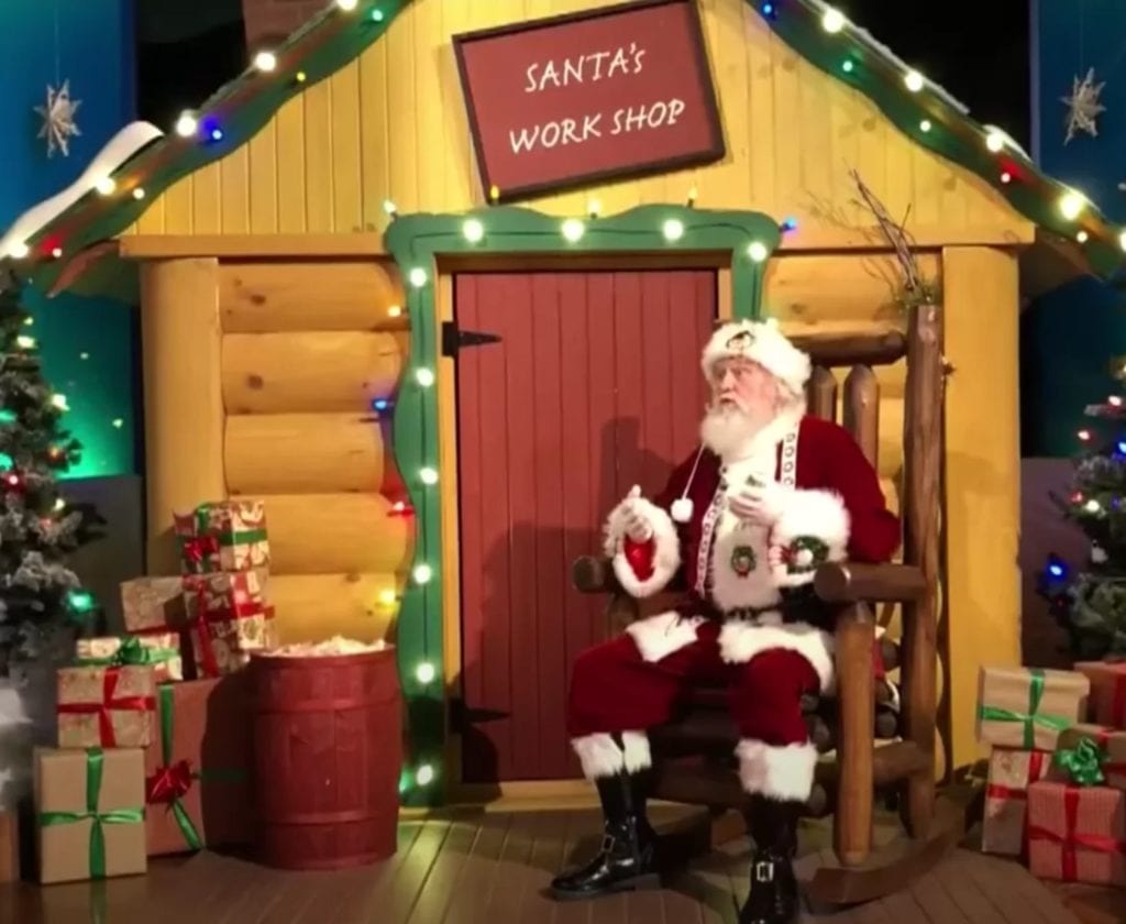 Anxious mom whispers in Santa’s ear “he’s blind and autistic”