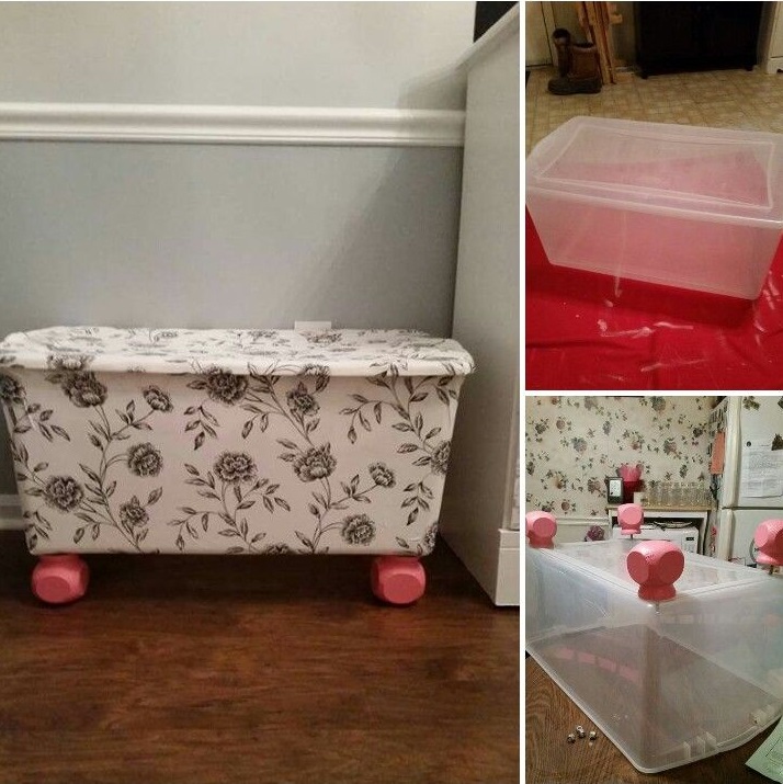 Here are 50 fantastic was to use plastic storage bins in ways you never