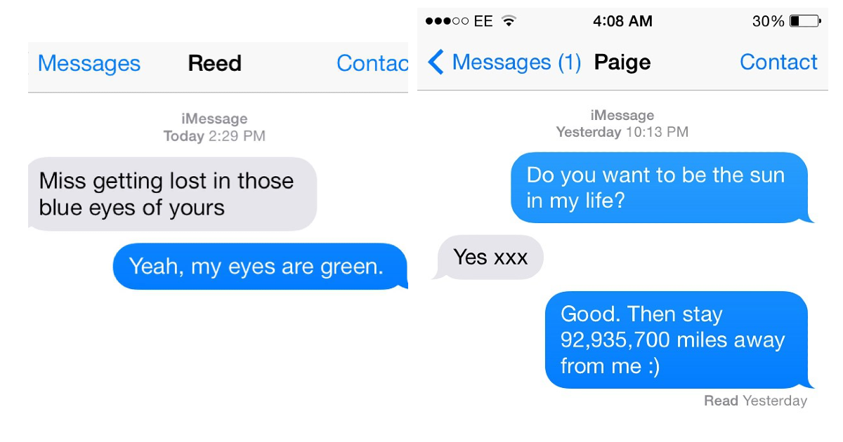 55 Times an ex sent an earth-shattering, yet hilarious, text